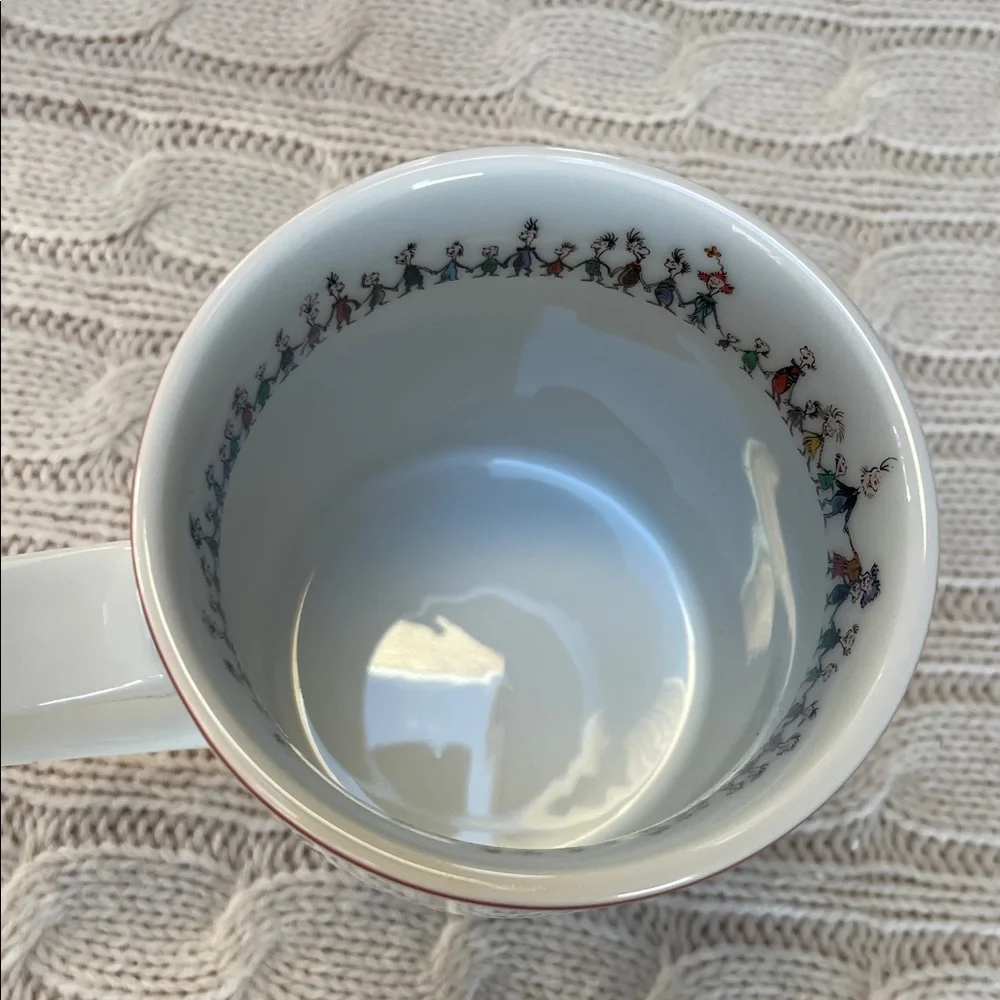 NIB Williams Sonoma Grinch Whoville Mug inspired by Dr. Seuss' How the Grinch